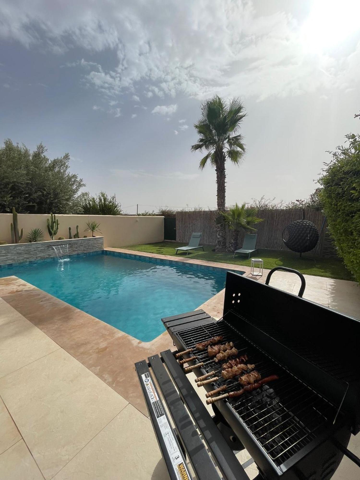 אגאדיר Villa Nawal Et Sa Piscine Chauffee Sans Vis-A-Vis מראה חיצוני תמונה